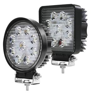 4 Inch 27W round LED Work Light each 12VNation