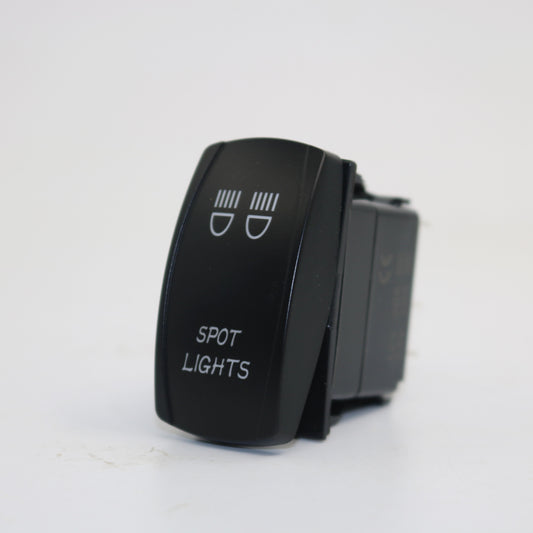 Rocker switch, on-off, blue LED - Spot lights - the4x4store.co.za