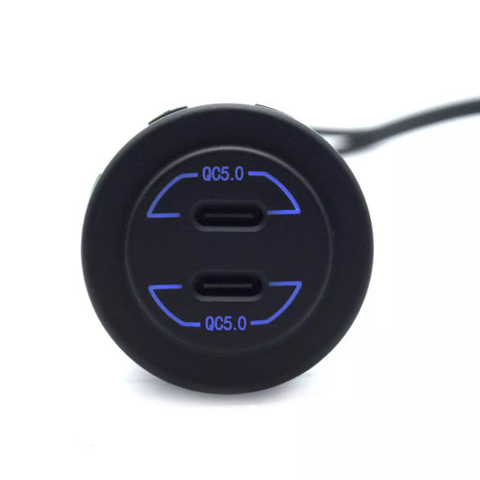 Dual QC5.0 Type-C USB Charger