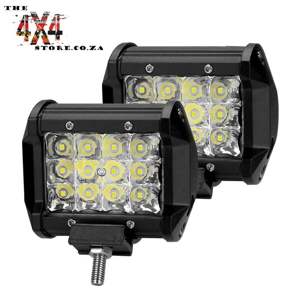 LED Spot light with flashing function x 2 (SET) - the4x4store.co.za